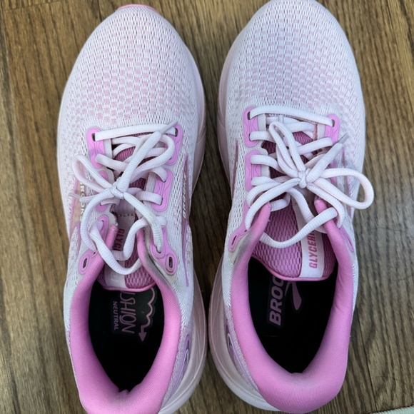 Brooks Women’s Glycerin 21 Neutral Running Shoe - Pink Lady/Fuchsia Pink - W10 - Picture 9 of 9